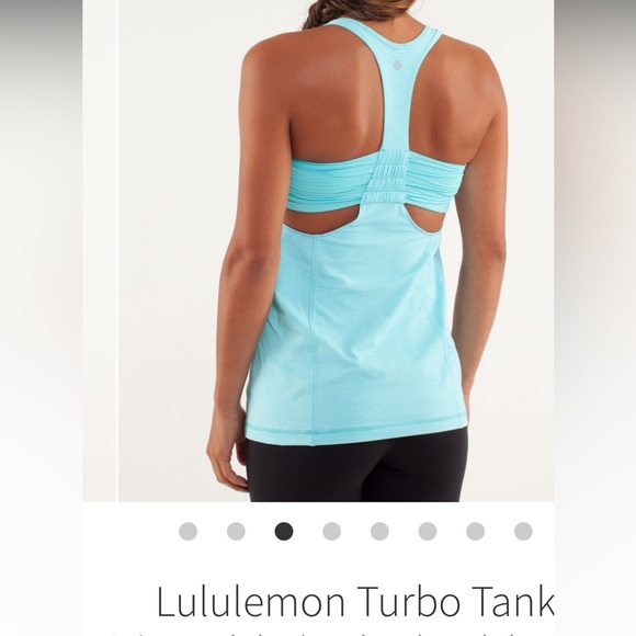 Lululemon Turbo tank top size 06 - Picture 8 of 9